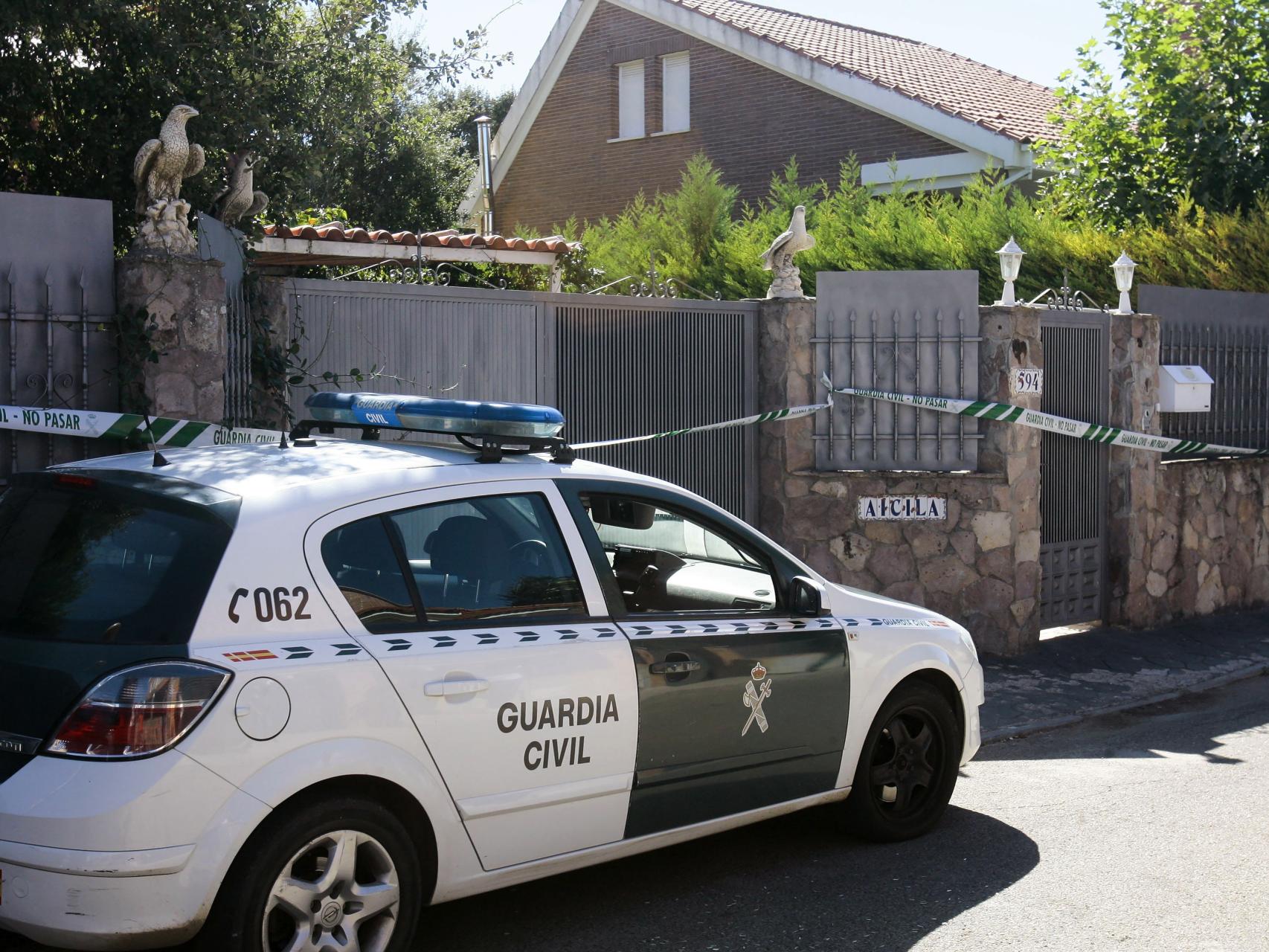 El cordón policial continúa varios días después en el chalet de Pioz
