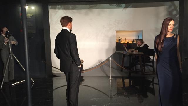 Las figuras de cera de Brad Pitt y Angelina han vivido también un proceso de divorcio.