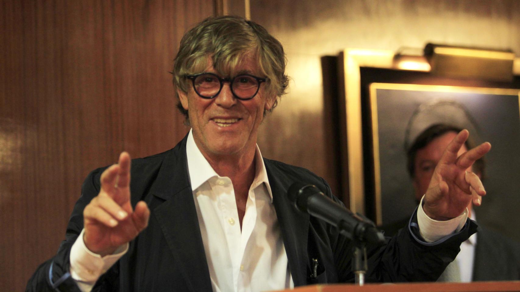 Simón Casas durante la asignación de la gestión de la plaza Las Ventas.