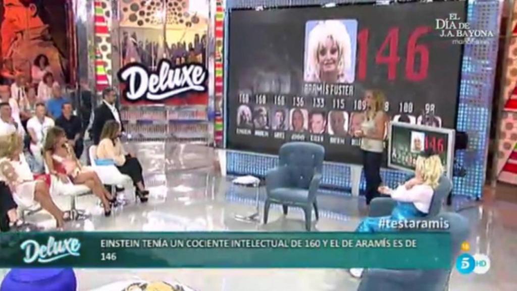 Aramís Fuster es superdotada: tiene un cociente intelectual de 146