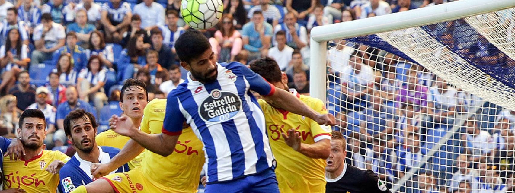 Siga en vivo el partido entre Deportivo y Sporting