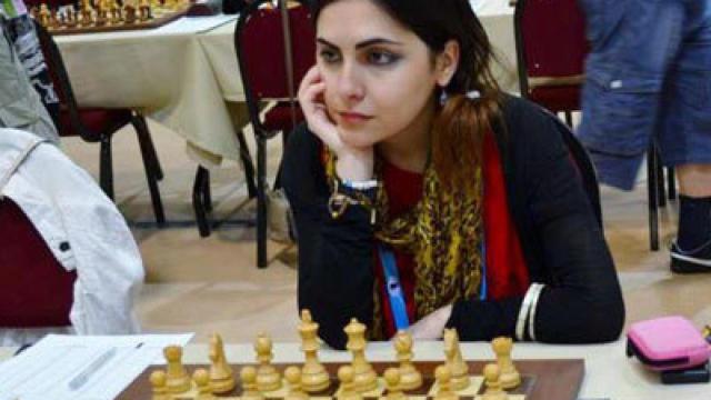 Ana Matnadze, campeona de España de ajedrez.