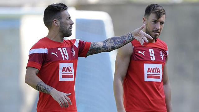 Antonio Luna y Sergi Enrich, de izquierda a derecha