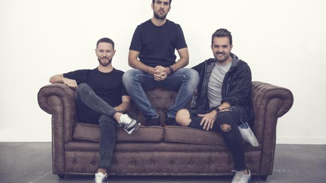 (De Izq.) Paco Pérez, Pablo Sánchez y David Moreno, tres de los fundadores.