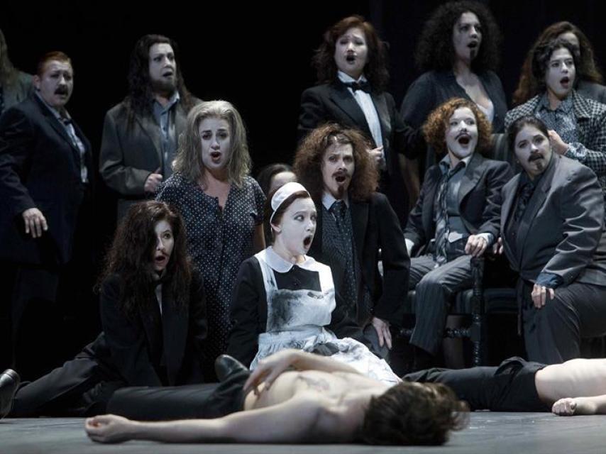 Pase gráfico de Macbeth en el Gran Teatro del Liceo.