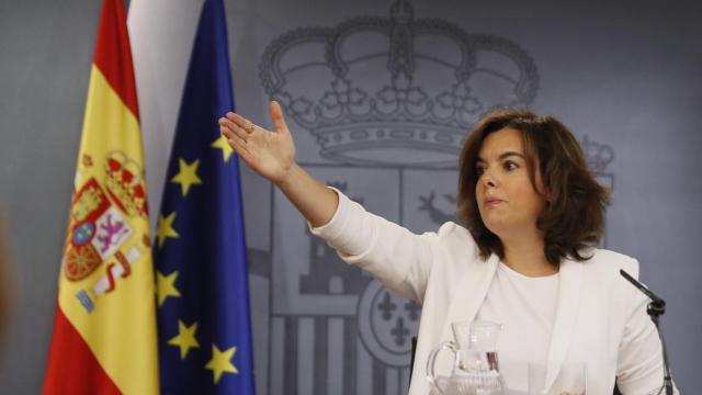 Rueda de prensa de Soraya Sáenz de Santamaría