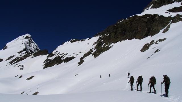 Las prácticas de los integrantes de la Campaña Antártica en Benasque.