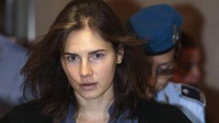 Amanda Knox en un fotograma del documental.