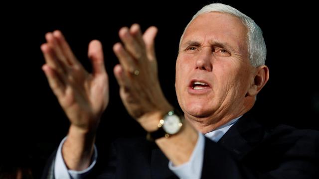 Pence es gobernador de Indiana desde 2013.