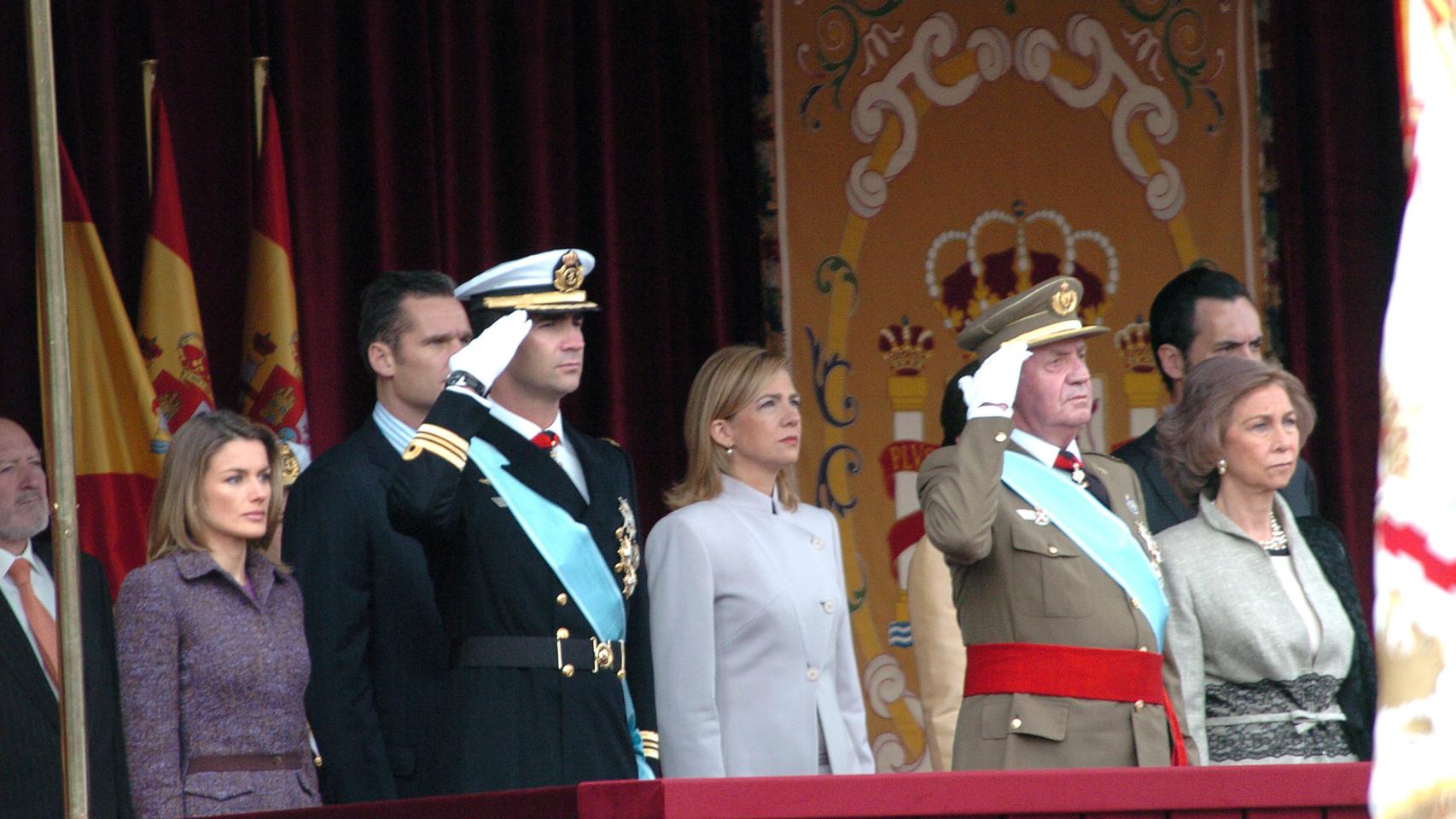 Los 12 años de Letizia en el desfile del 12 de octubre