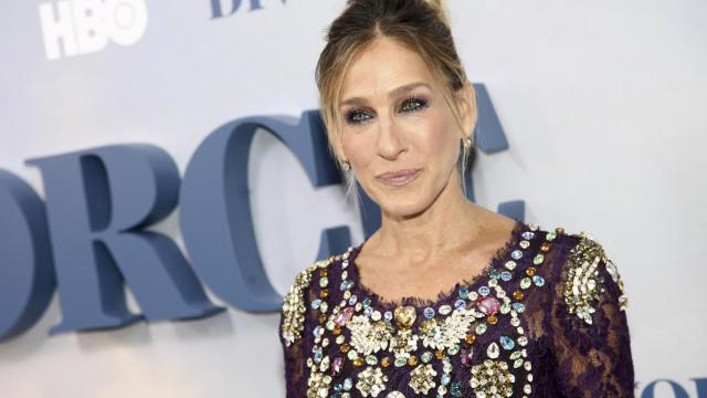 Sarah Jessica Parker en el estreno de 'Divorce'