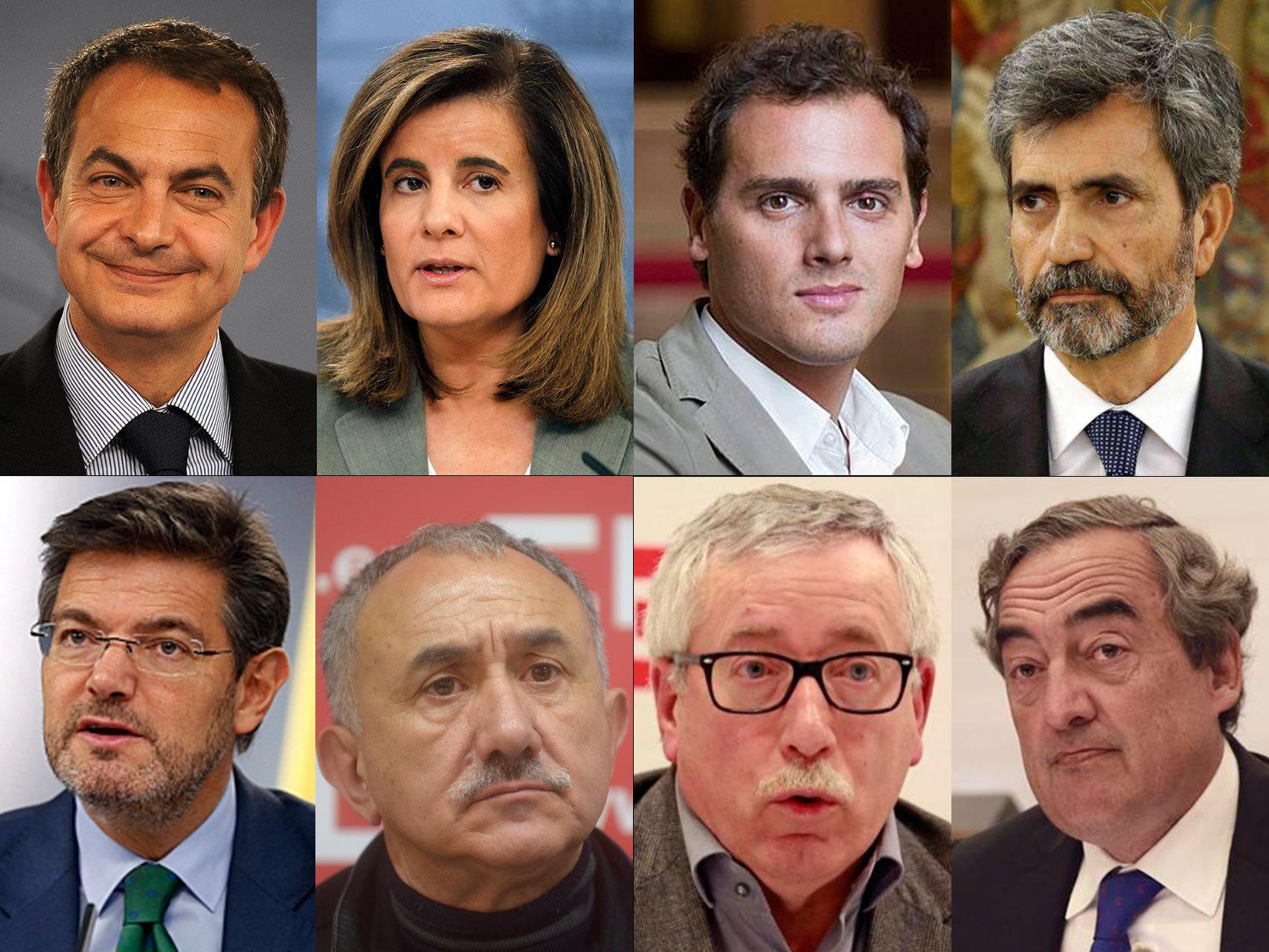 Ponentes que participarán en las jornadas de EL ESPAÑOL.