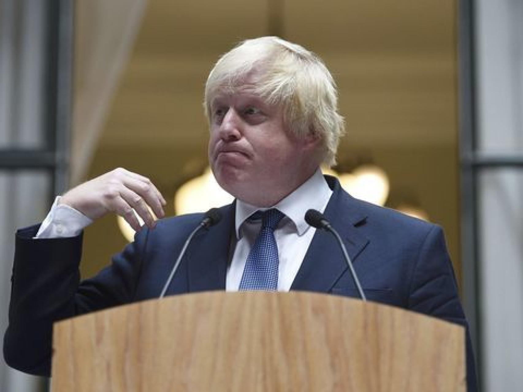Boris Johnson.
