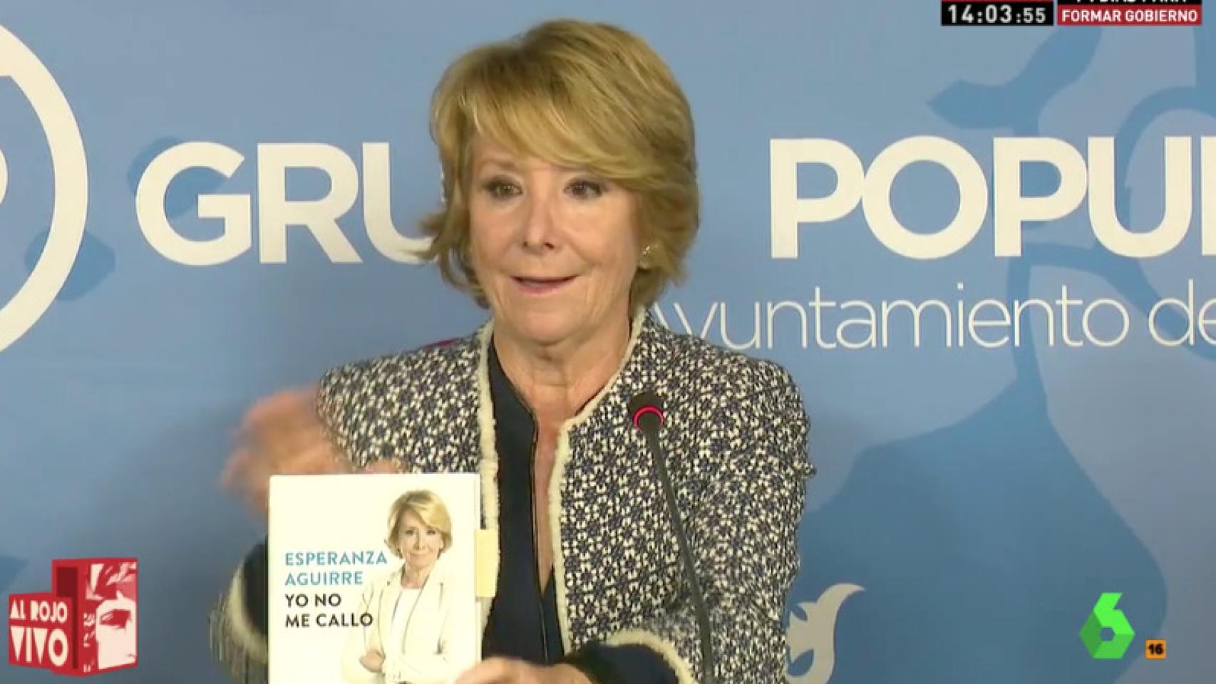 El rifirrafe a distancia entre Esperanza Aguirre y Ferreras por la Gürtel