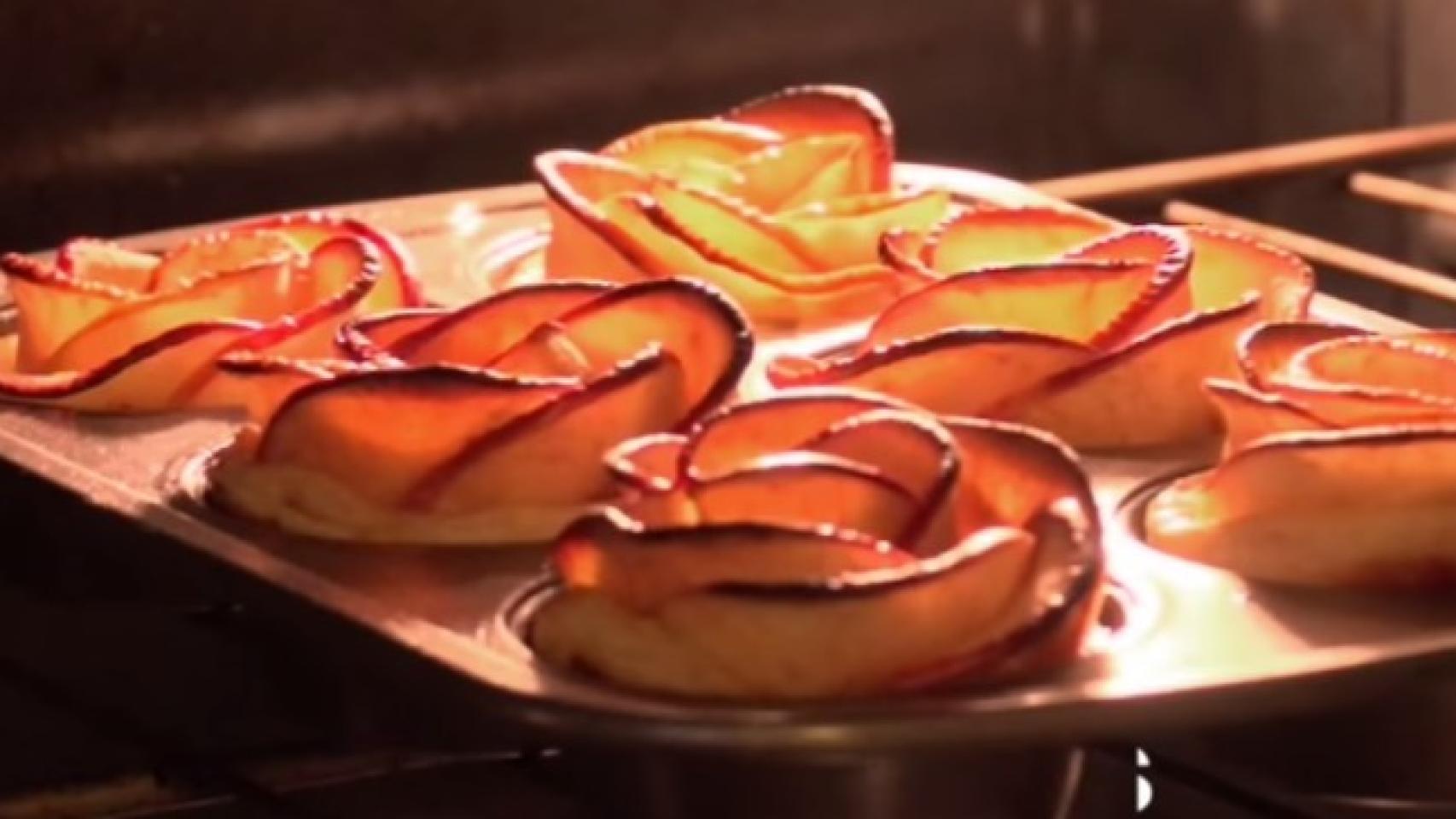 La receta Flores de manzana de Tip Hero ha sido una revolución en las redes.