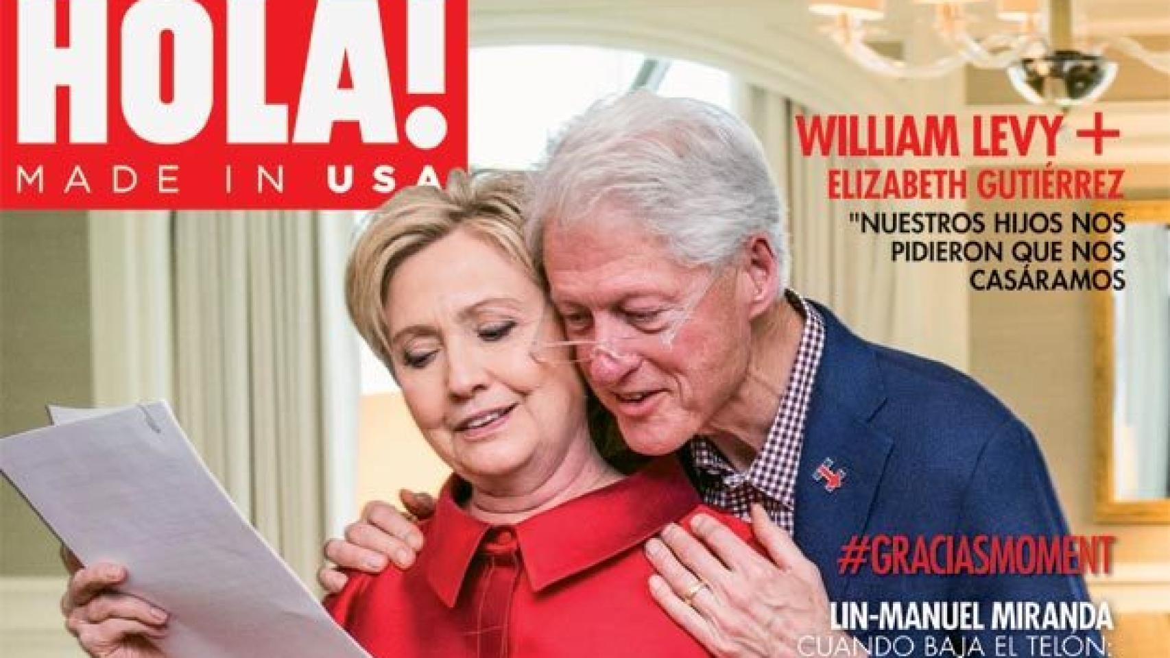 ¡Hola! se apunta un tanto internacional con su exclusiva a Hillary Clinton