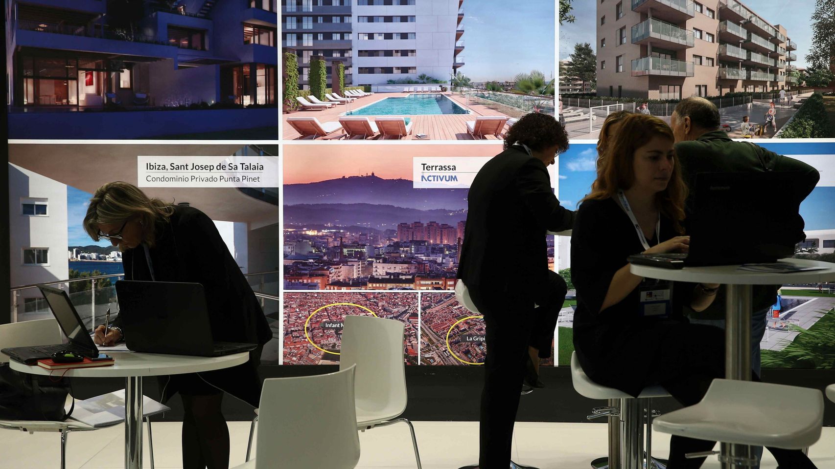 Salón Inmobiliario de Barcelona, en una imagen de archivo.