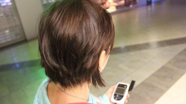 Vanesa durante la entrevista concedida a EL ESPAÑOL.