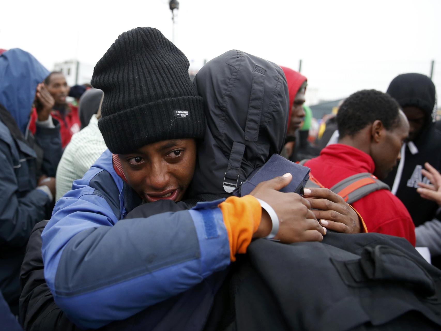 Este lunes ha comenzado el desmantelamiento de la Jungla.