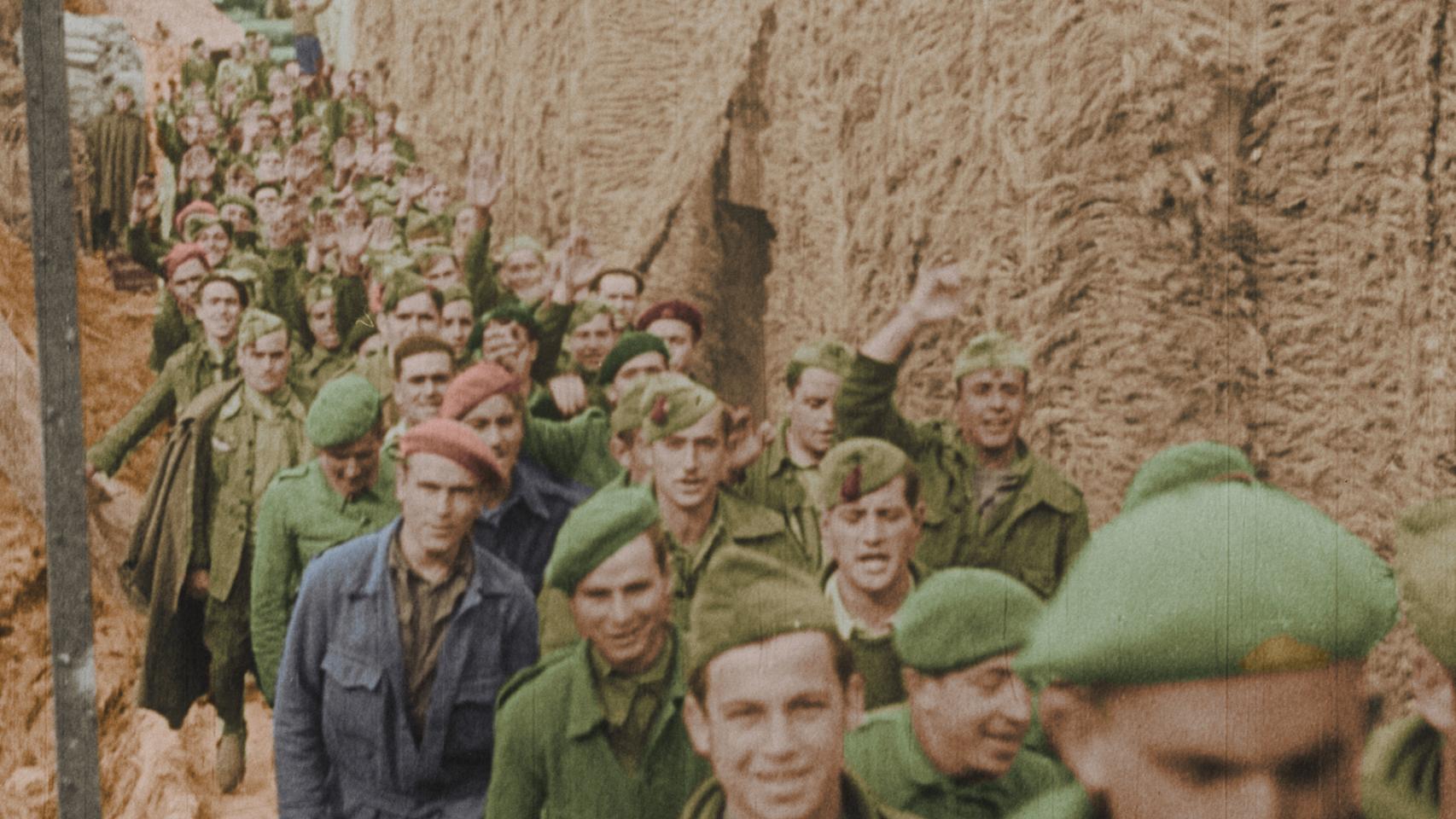 Fotograma de España en dos trincheras: la Guerra Civil en color.