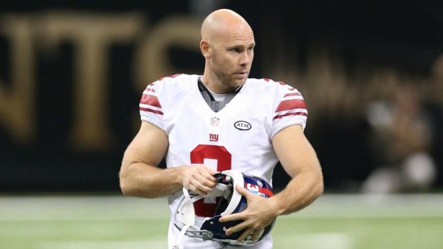 Josh Brown, con los Giants.