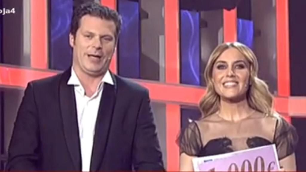 Jota Abril y Berta Collado en 'La Alfombra Roja Palace'