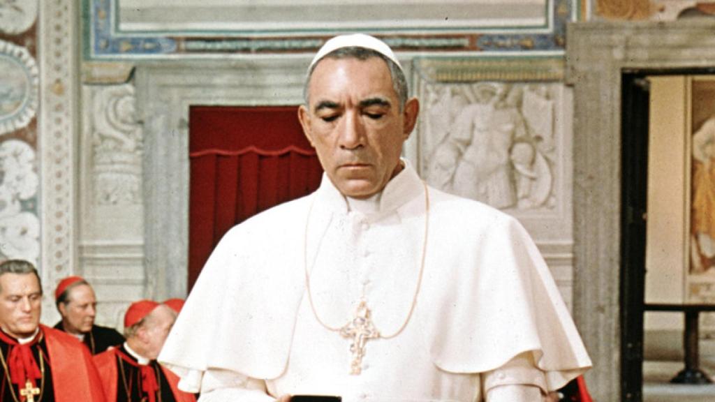 Anthony Quinn en 'Las sandalias del pescador'