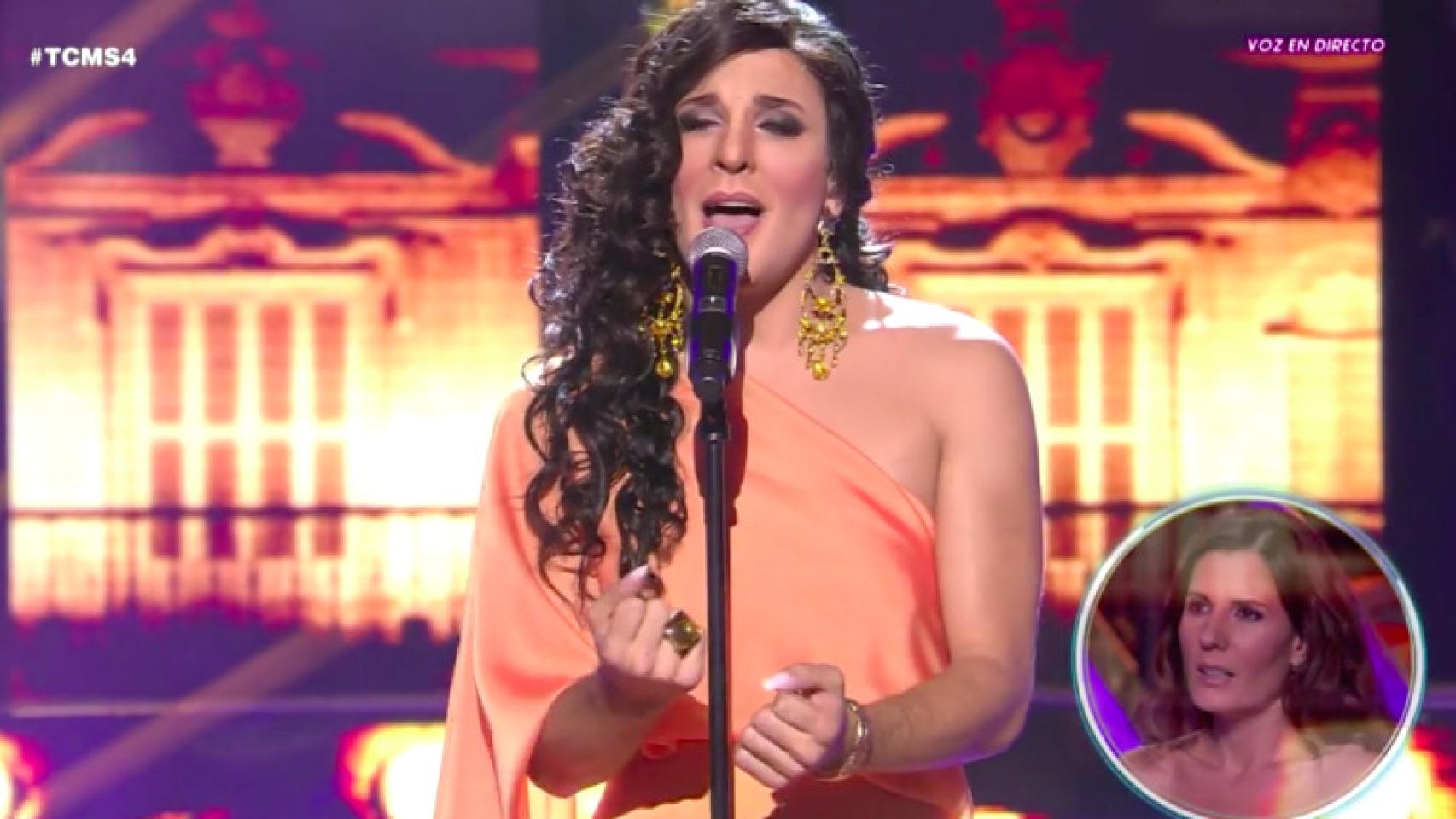 Blas Cantó vuelve a ganar en 'Tu cara me suena' imitando a Diana Navarro