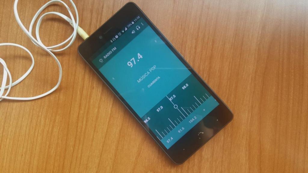 Radio FM en un móvil