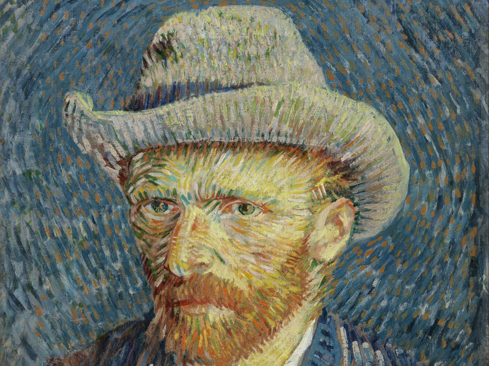 Autorretrato de Van Gogh.