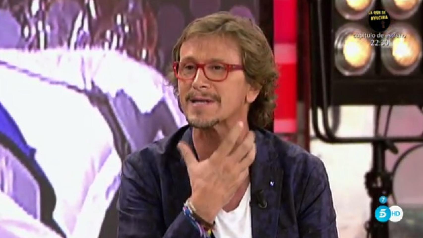 Alejandro Abad se compromete a hacer un 'Mi música es tu voz' con 'Sálvame'