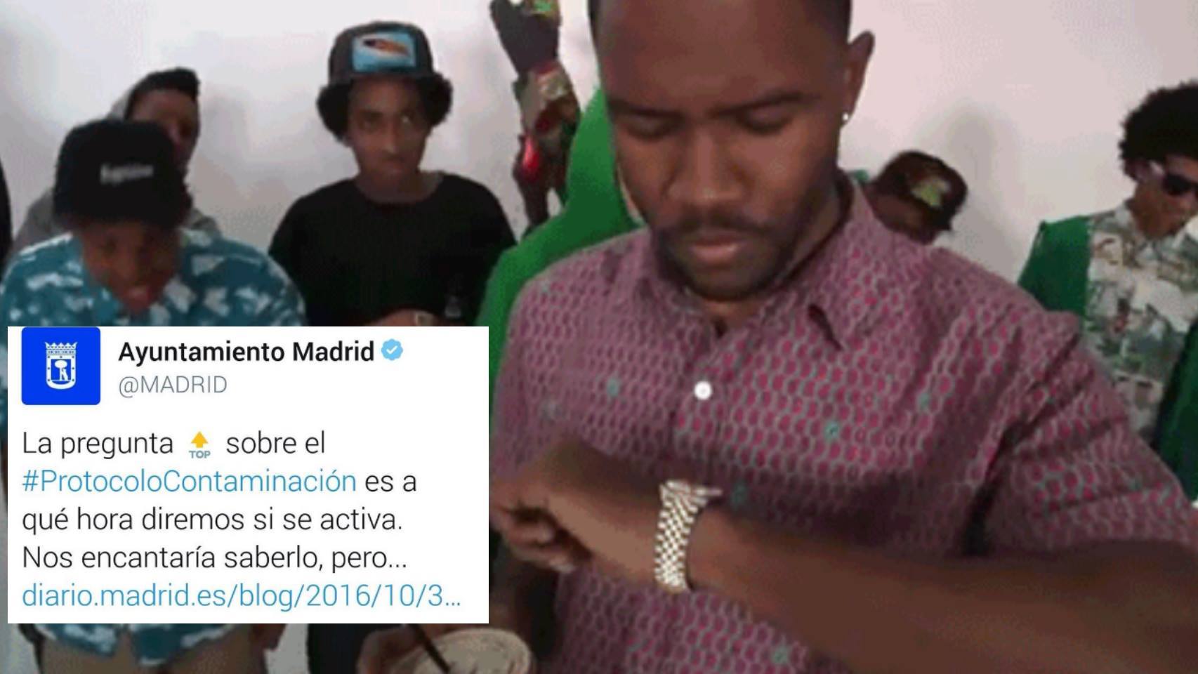 El tuit borrado y el gif que lo acompañaba.