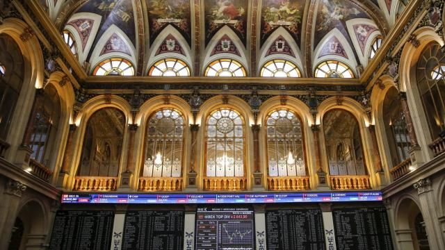 Imagen de la Bolsa de Madrid.