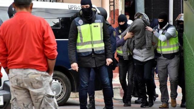 Imagen de una operación antiyihadista.