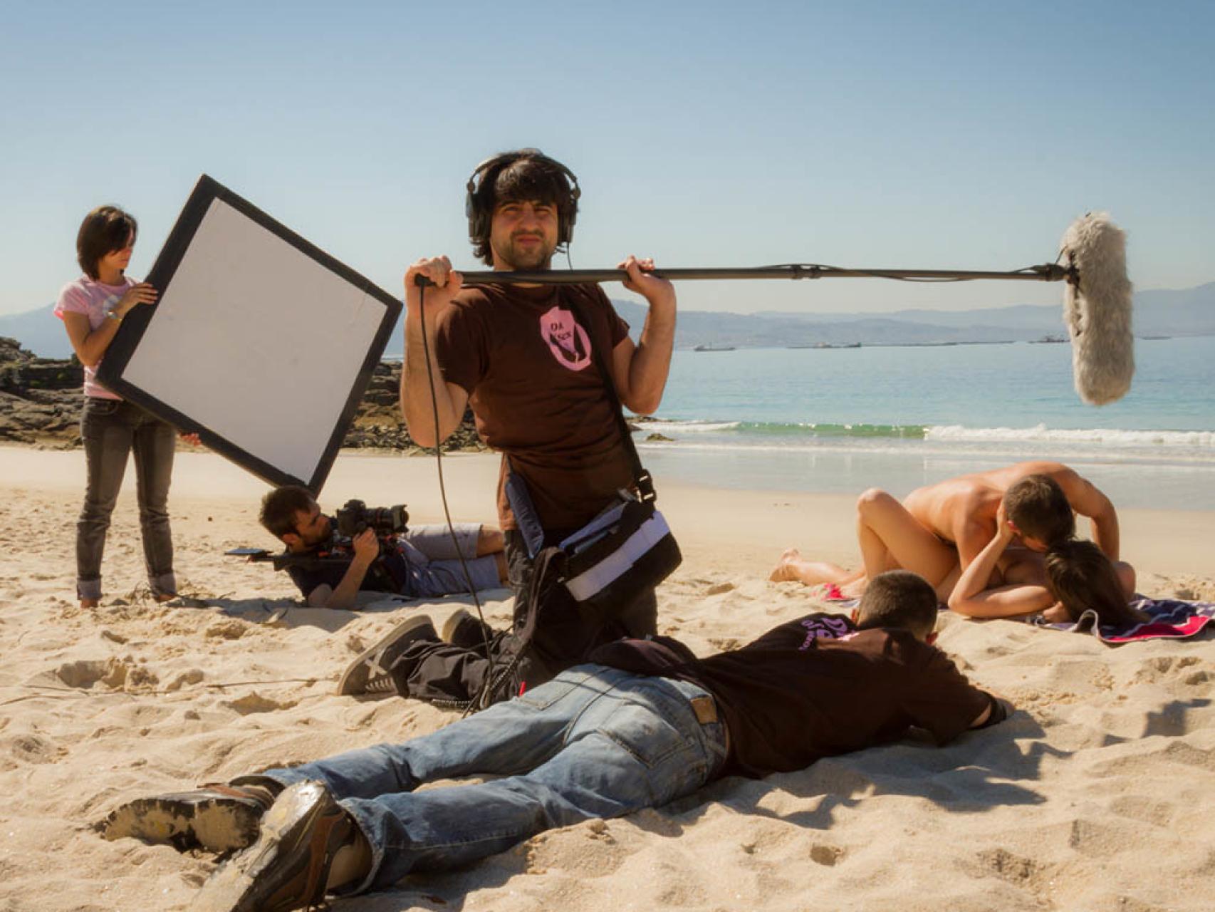 Fotografía del rodaje de Diet of sex, de Borja Brun.