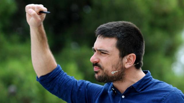 El nuevo secretario general de Podemos en la Comunidad de Madrid en una foto de archivo.