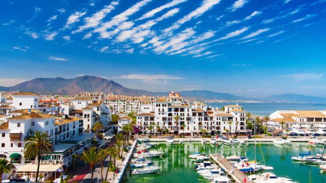 Puerto Banus, la zona más elitista de Marbella, considerada la 'capital' de la Costa del Sol.