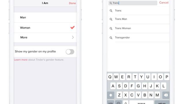 Un menú muestra las nuevas alternativas disponibles