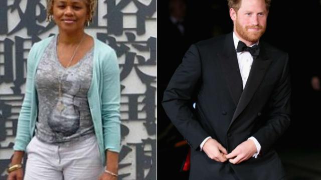 Doria Radlan y el príncipe Harry de Inglaterra