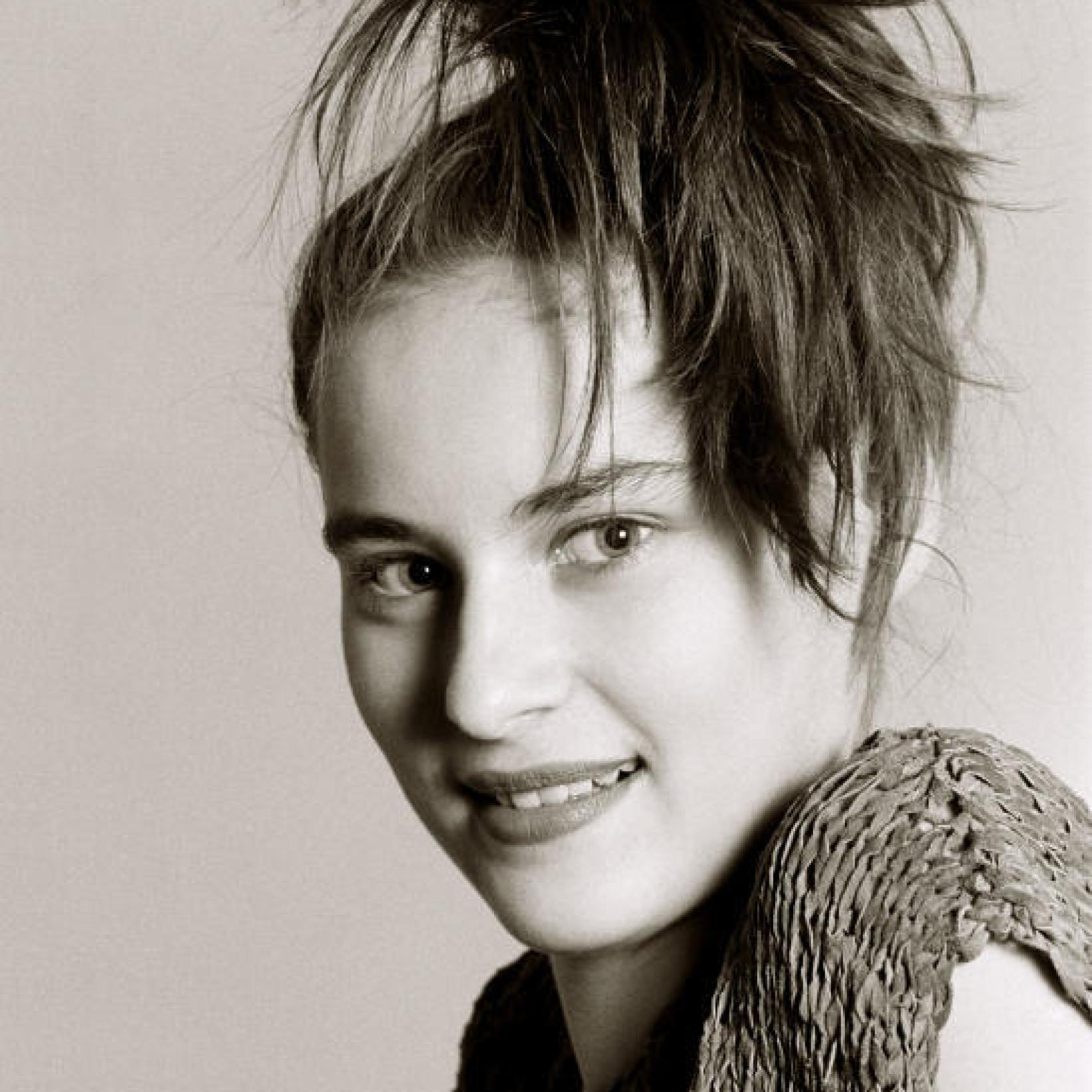 Melania Trump, en una de las sesiones de fotos de Jerko cuando era joven.