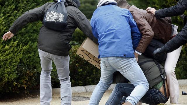 Agredido durante la marcha del 20N por gritar Franco, asesino