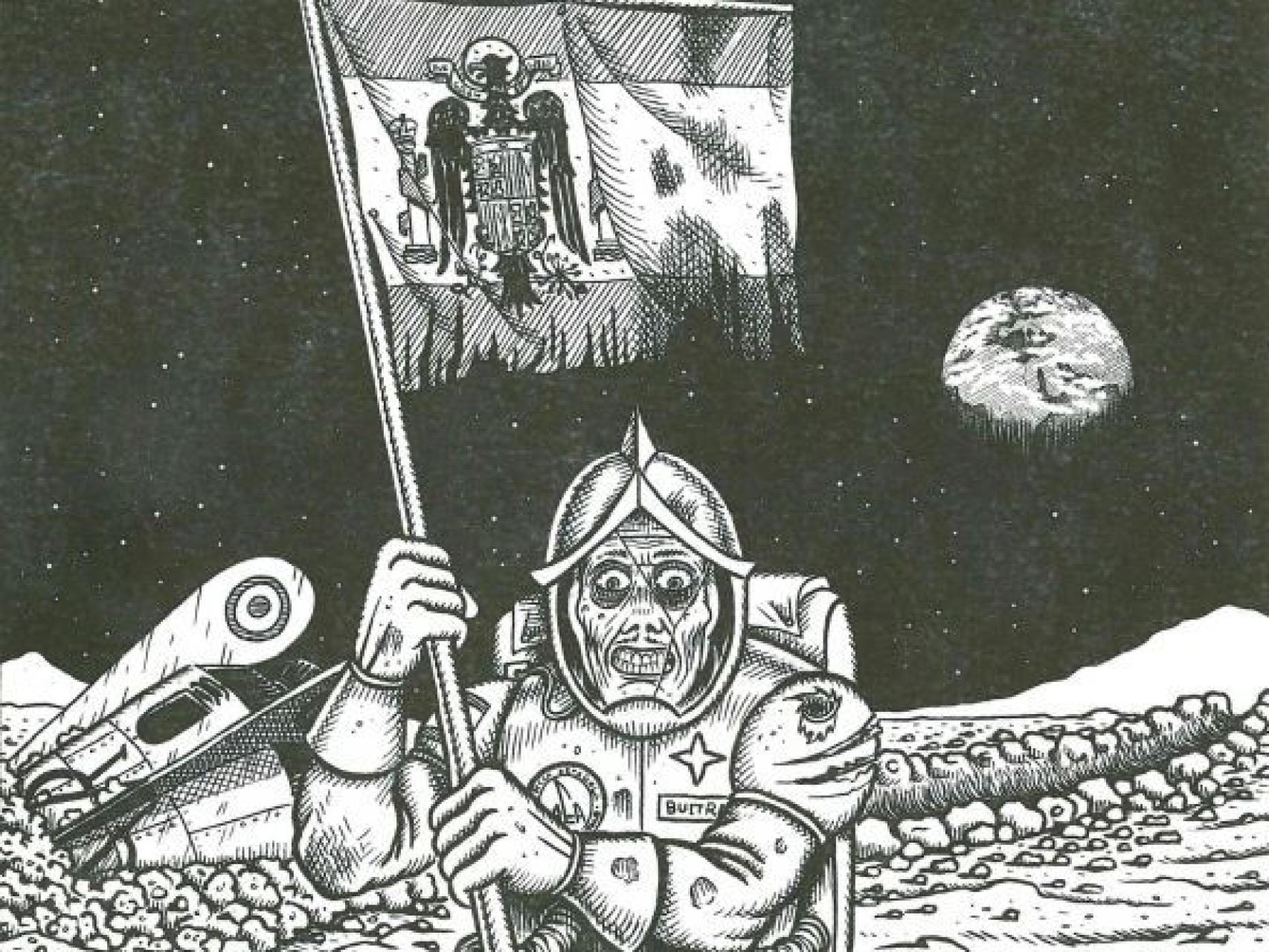 El día que Franco soñó con clavar la rojigualda a la Luna