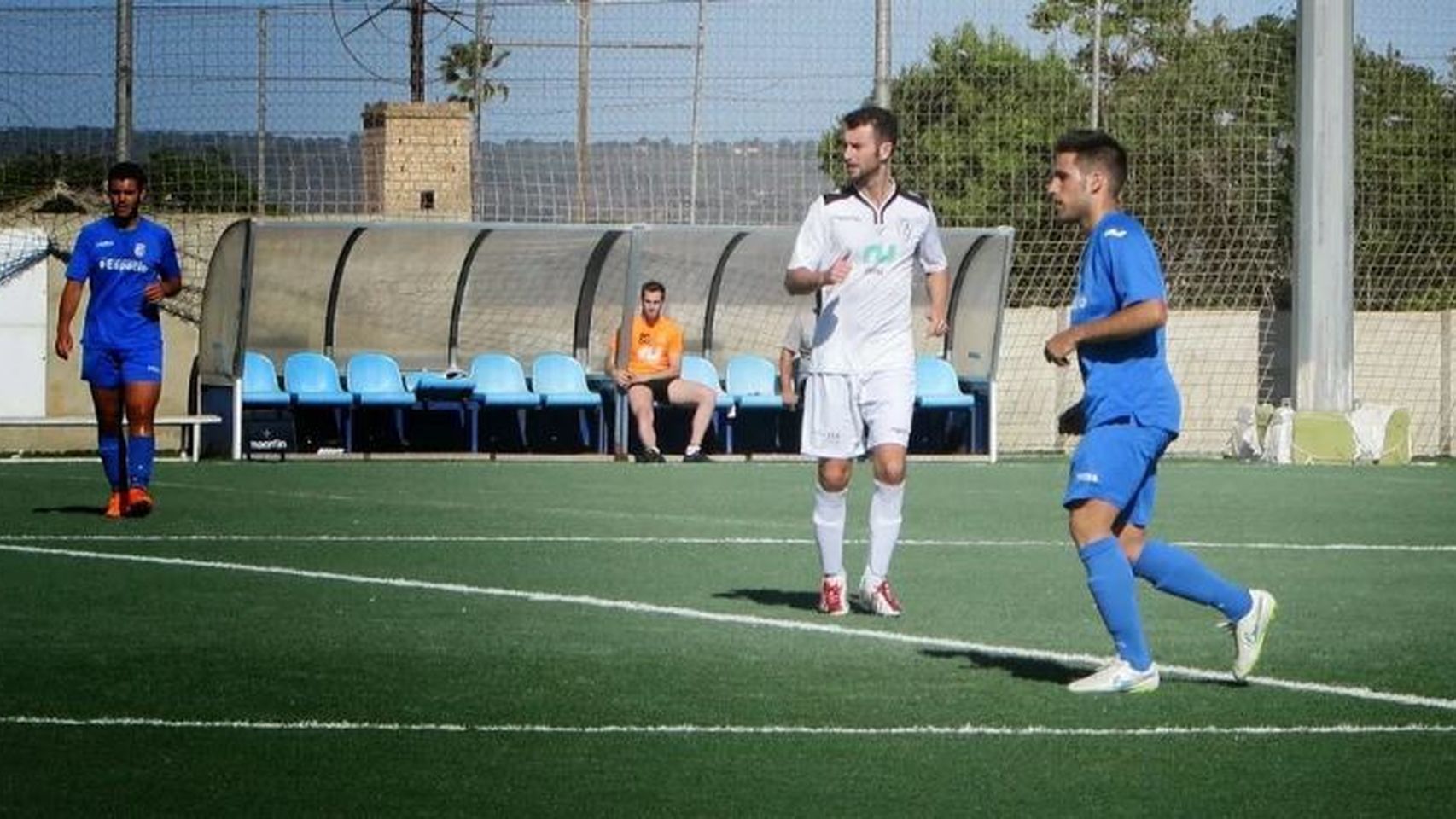 Partido entre Ferriolense y Alaró celebrado el 17 de mayo de 2015 en el estadio Son Ferriol.
