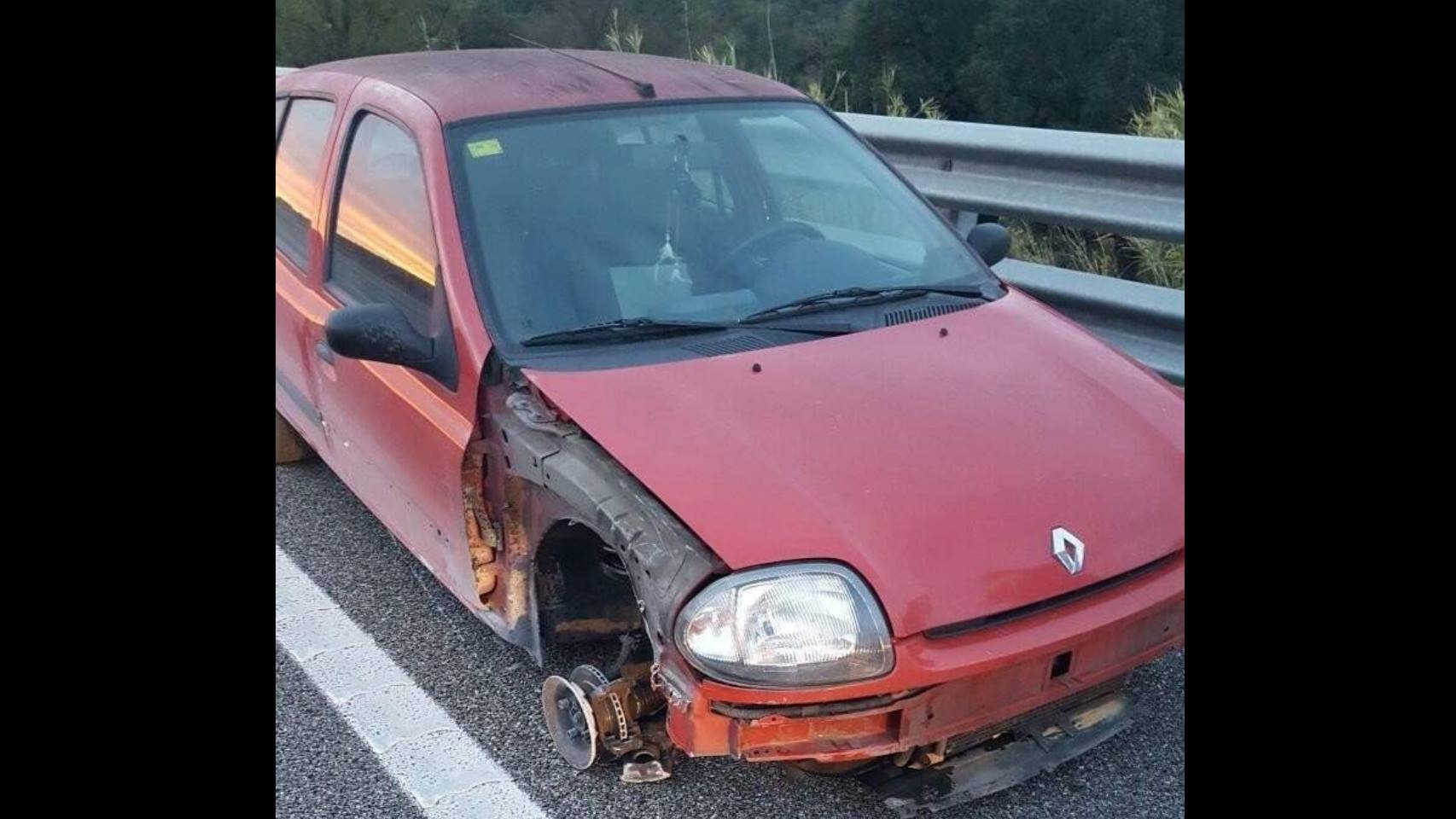 El estado en el que circulaba el coche de la conductora kamikaze.