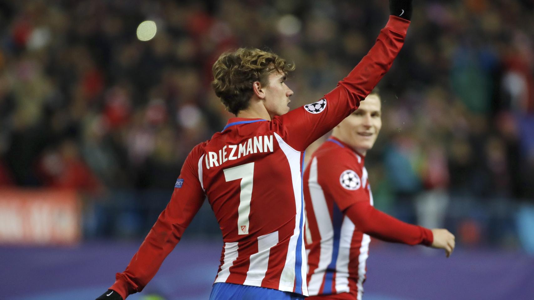 Griezmann durante un partido.