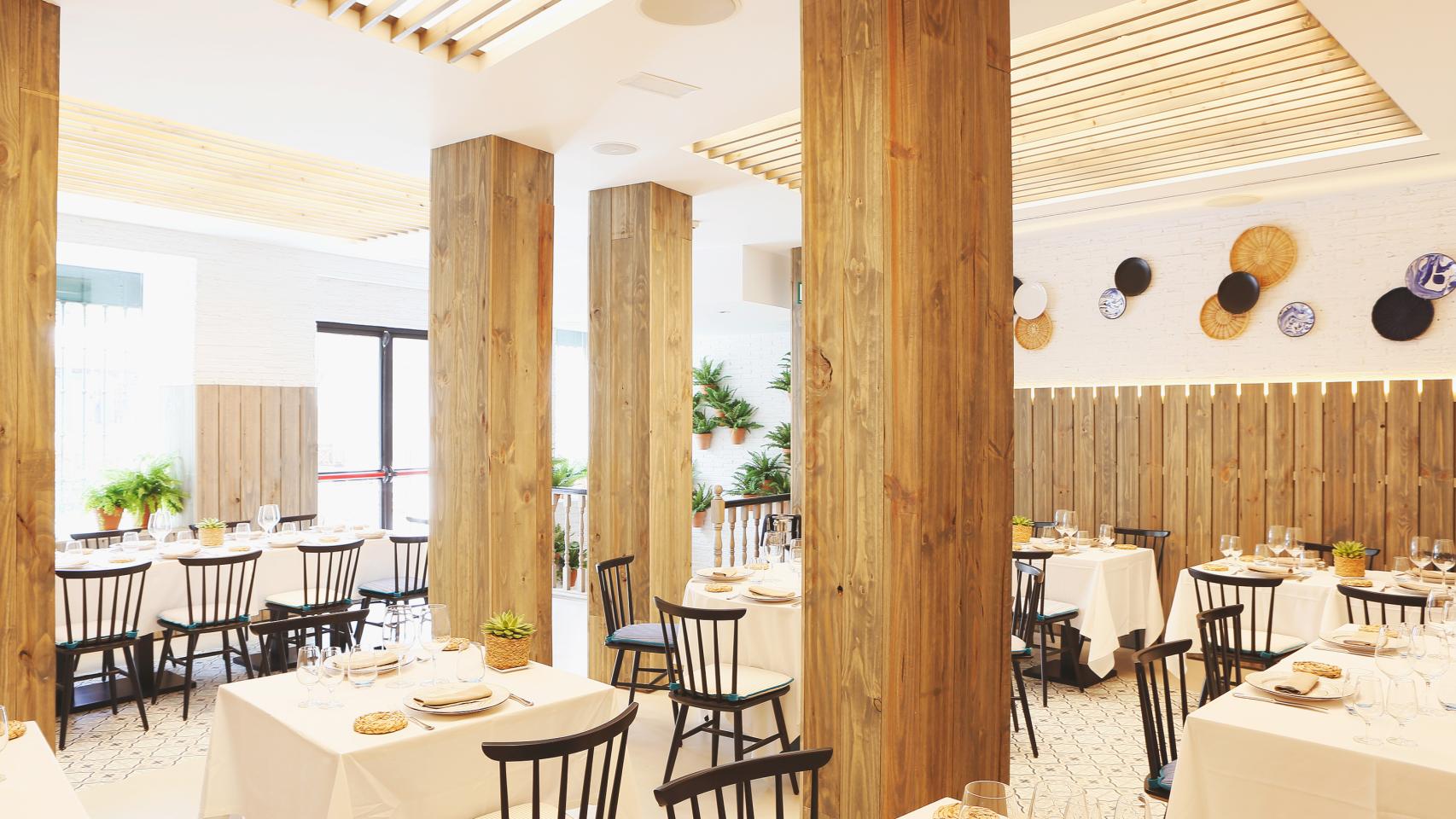 Imagen del restaurante Zahara de Osborne en Madrid.