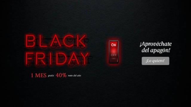 Black Friday en El Español: suscríbete ahora, primer mes gratis y seis euros al mes para siempre