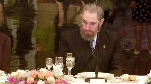 Castro era un sibarita en la intimidad y muy austero en público