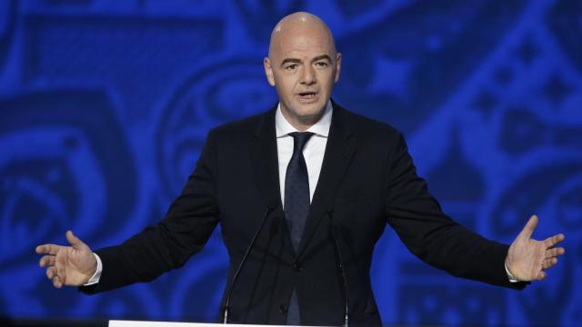Gianni Infantino, presidente de la FIFA.