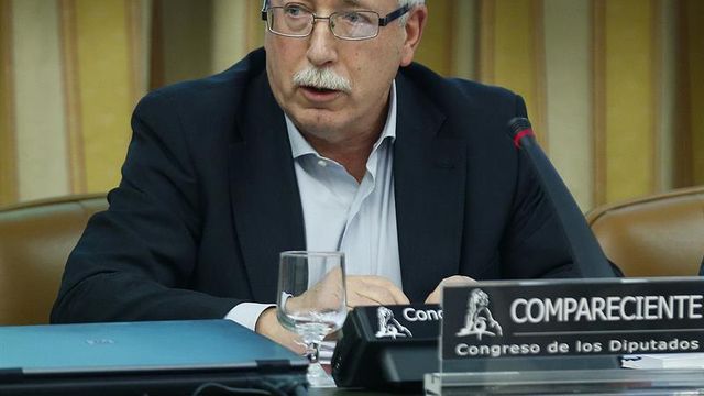 El secretario general de CCOO, Ignacio Fernández Toxo